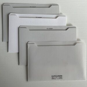 Cloth & Paper To-Keep Mini Folders